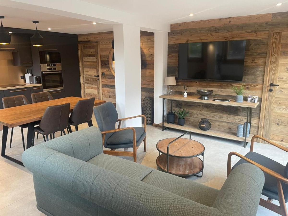 Le Petit Cham - Cosy And Stylist With Balcony View Apartment Morzine Bagian luar foto